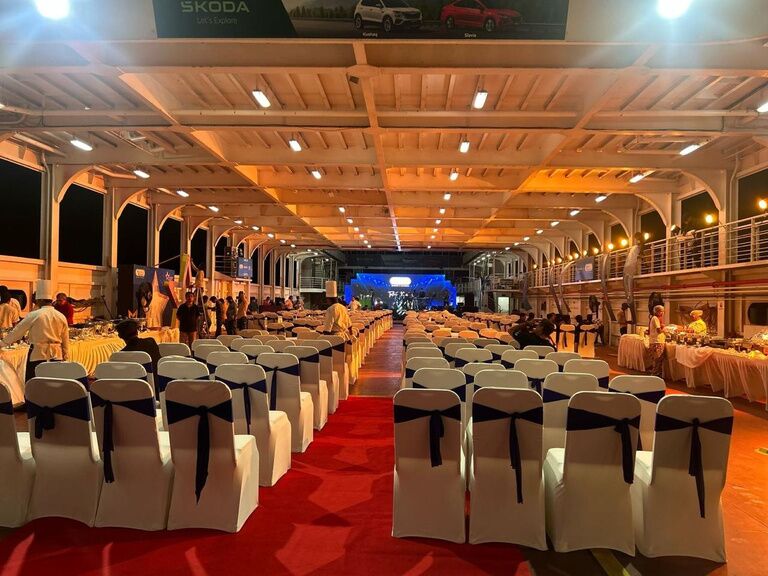 event banquet2 aboard M2M-1 at Yacht Rave